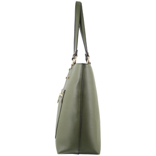 Handbag/Tote Bag Green / Vegan Leather PV 3529 GRN Milleni Ladies Fashion Tote Handbag in Green