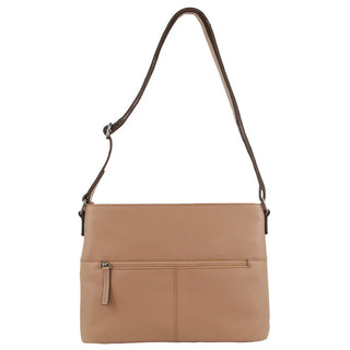 Crossbody Bag Burro / Leather NL 3735 BURRO Milleni Ladies Nappa Leather Crossbody Bag in Burro