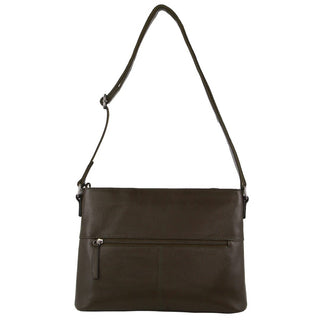 Crossbody Bag GrapeLeaf / Leather NL 3735 GRAPE LEAF Milleni Ladies Nappa Leather Crossbody Bag in Grape Leaf