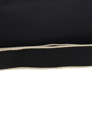 Crossbody Bag Black / Vegan Leather PV 4037 BLK Milleni Ladies Vegan Leather Fashion Everyday Crossbody in Black