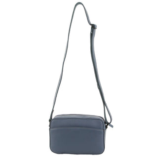 Crossbody bag Teal / Leather NL 3870 TEAL Milleni Leather Ladies Multi-Zip Crossbody Bag in Teal