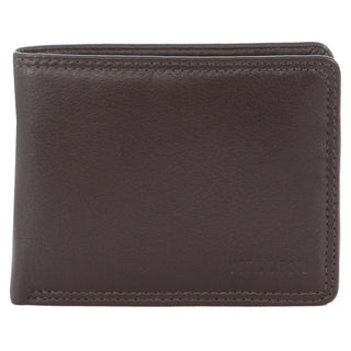 Leather Wallet Brown / Leather C 5129 BRN Milleni Leather Men's Flat Wallet in Brown