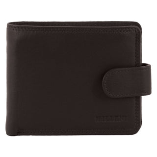 Leather Wallet Brown / Leather C 10542 BRN Milleni Leather Men's Tab Wallet in Brown