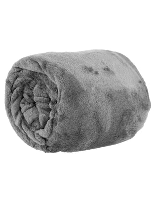 Travel Blanket Grey MT 025 GREY Milleni Travel Blanket in Grey