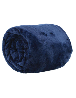 Travel Blanket Navy MT 025 NVY Milleni Travel Blanket in Navy