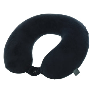 Neck Pillow MT 023 BLK Milleni Travel Memory Foam Neck Pillow in Black