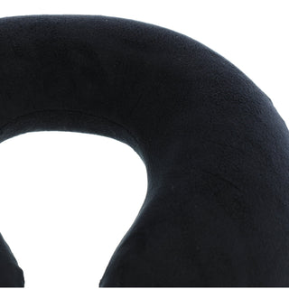 Neck Pillow MT 023 BLK Milleni Travel Memory Foam Neck Pillow in Black