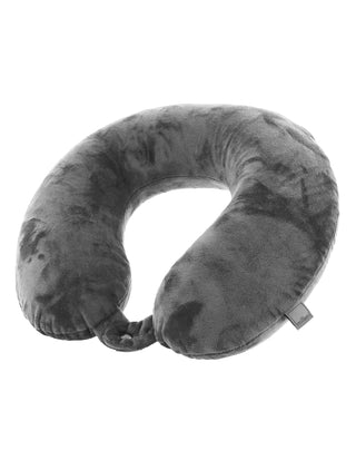 Travel Accessories Grey MT 023 GRY Milleni Travel Memory Foam Neck Pillow in Grey
