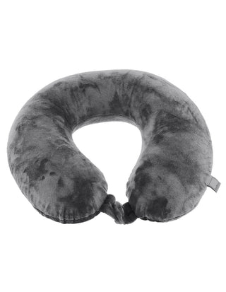 Travel Accessories Grey MT 023 GRY Milleni Travel Memory Foam Neck Pillow in Grey