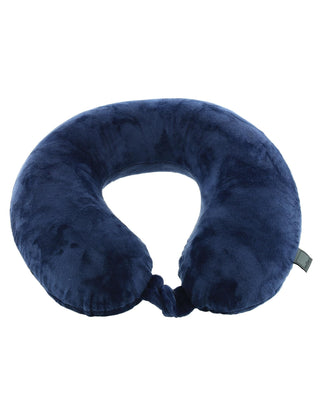 Travel Accessories Navy MT 023 NVY Milleni Travel Memory Foam Neck Pillow in Navy