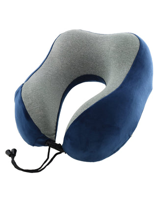 Travel Accessories Navy MT 024 NAVY Milleni Travel Memory Foam Neck Pillow in Navy