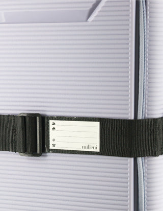 Strap Black / Polypropulene Webbing MT 010 BLK Milleni Travel Multi-Colour Luggage Strap in Black