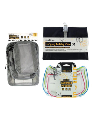 Travel Accessories MT PACK WELL KIT Milleni Travel Pack Easy Travel Kit