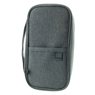 Passport Holder MT 021 GREY Milleni Travel RFID Blocking Passport Holder in Grey