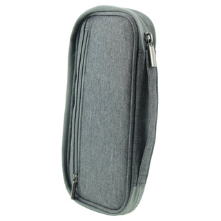 Passport Holder MT 021 GREY Milleni Travel RFID Blocking Passport Holder in Grey