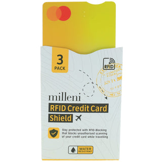 Card Protector MT 006 Milleni Travel RFID Credit Card Shield (3 PK)