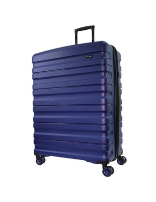 Hard Shell Luggage PC3941 DELUXE BLUE Pierre Cardin 3-piece set of Hard Case Luggage in Blue with Travel Essentials kit