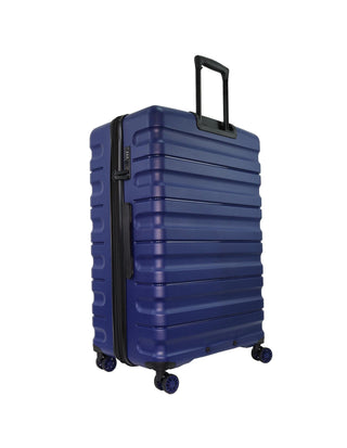 Hard Shell Luggage PC3941 DELUXE BLUE Pierre Cardin 3-piece set of Hard Case Luggage in Blue with Travel Essentials kit