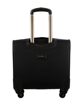 Mobile Office Black / Check-In (Medium) / Soft Luggage PC 1844 BLACK Pierre Cardin 4 Wheel Mobile Office/Cabin Case in Black