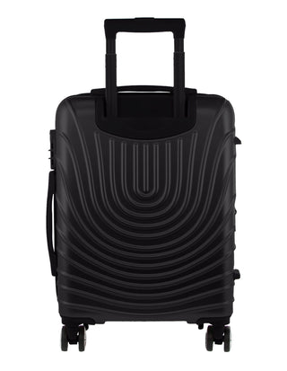 Hard Shell Luggage Black / Carry-On (Small) / Hard Luggage PC 3248C BLK Pierre Cardin 54cm CABIN Hard Shell Case in Black