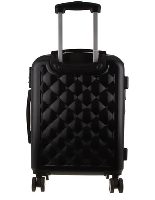 Hard Shell Luggage Black / Carry-On (Small) / Hard Luggage PC 3762C BLK Pierre Cardin 54cm CABIN Hard Shell Case in Black