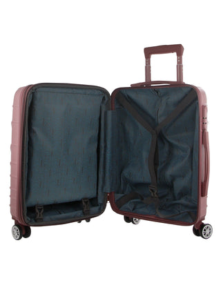 Hard Shell Luggage Rose / Carry-On (Small) / Hard Luggage PC 3248C ROSE Pierre Cardin 54cm CABIN Hard Shell Case in Rose