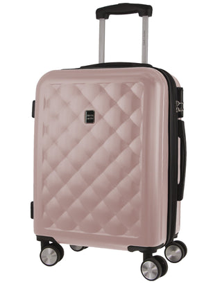 Luggage & Bags Rose / Carry-On (Small) / Hard Luggage PC 3762C ROSE Pierre Cardin 54cm CABIN Hard Shell Case in Rose