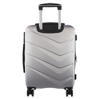 Hard Shell Luggage Silver / Carry-On (Small) / Hard Luggage PC 3249C SLVR Pierre Cardin 54cm CABIN Hard Shell Case in Silver