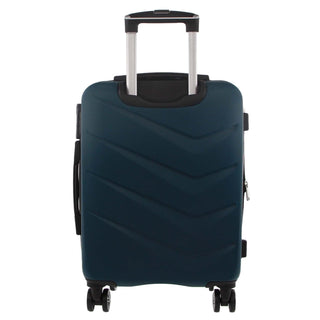 Hard Shell Luggage Teal / Carry-On (Small) / Hard Luggage PC 3249C TEAL Pierre Cardin 54cm CABIN Hard Shell Case in Teal