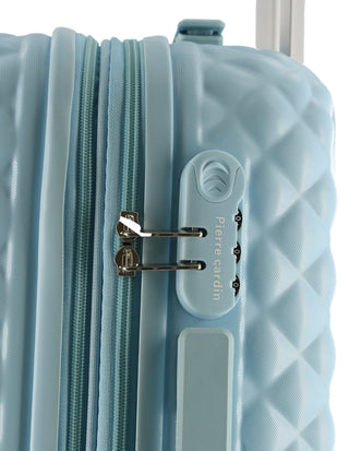 Hard Shell Luggage Blue / Carry-On (Small) / Hard Luggage PC 3938C BLUE Pierre Cardin 54cm CABIN Hard Shell Suitcase in Blue