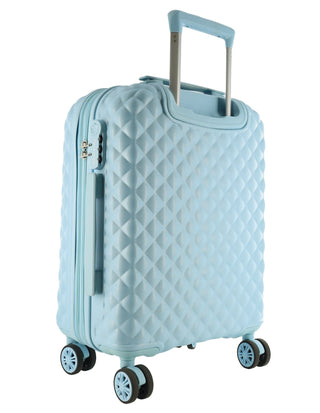 Hard Shell Luggage Blue / Carry-On (Small) / Hard Luggage PC 3938C BLUE Pierre Cardin 54cm CABIN Hard Shell Suitcase in Blue