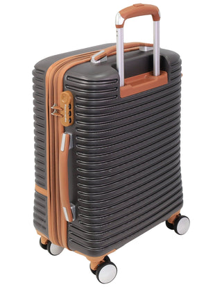 Hard Shell Luggage Charcoal / Carry-On (Small) / Hard Luggage PC 3937C CHRC Pierre Cardin 54cm CABIN Hard Shell Suitcase in Charcoal