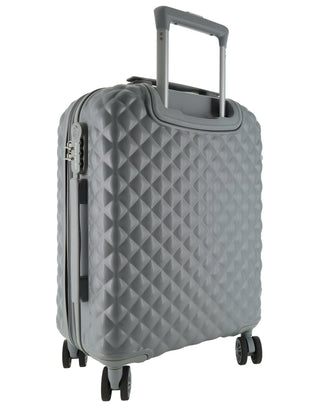 Hard Shell Luggage Grey / Carry-On (Small) / Hard Luggage PC 3938C GREY Pierre Cardin 54cm CABIN Hard Shell Suitcase in Grey