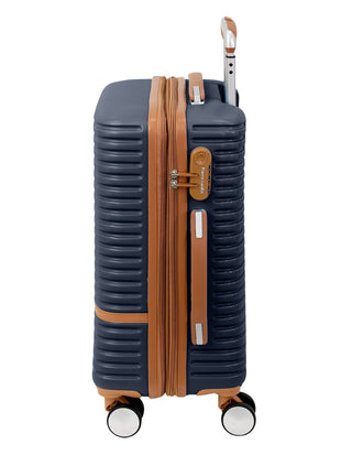 Hard Shell Luggage Navy / Carry-On (Small) / Polycarbonate (PC) PC 3937C NAVY Pierre Cardin 54cm CABIN Hard Shell Suitcase in Navy