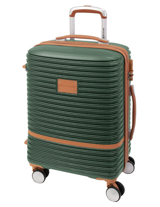 Hard Shell Luggage Olive / Carry-On (Small) / Polycarbonate (PC) PC 3937C OLIVE Pierre Cardin 54cm CABIN Hard Shell Suitcase in Olive