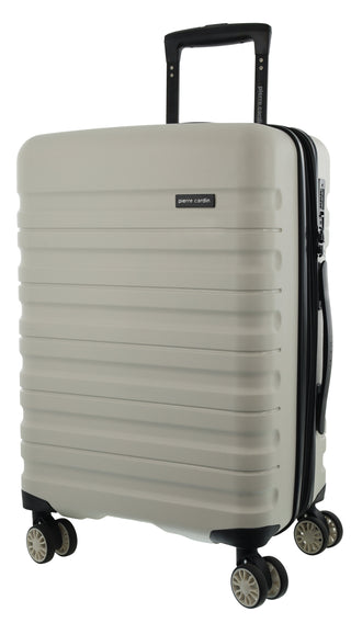 Hard Shell Luggage Snow / Carry-On (Small) / Hard Luggage PC 3941C SNOW Pierre Cardin 54cm CABIN Hard Shell Suitcase in Snow