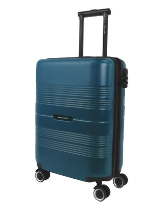 Hard Shell Luggage Teal / Carry-On (Small) / Hard Luggage PC 4031C TEAL Pierre Cardin 54cm CABIN Travel Hard Shell Suitcase in Teal