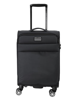 Soft Shell Luggage Charcoal / Carry-On (Small) / Soft Luggage PC 4030C CHCL Pierre Cardin 55cm Soft Water-Repellant CABIN Carry-On Spinner in Charcoal