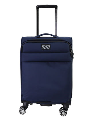Soft Shell Luggage Navy / Carry-On (Small) / Soft Luggage PC 4030C NAVY Pierre Cardin 55cm Soft Water-Repellant CABIN Carry-On Spinner in Navy