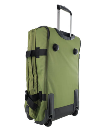 Soft Shell Luggage Olive / Nylon PC 4167 OLIVE Pierre Cardin 61cm MEDIUM Soft Shell Trolley Case in Olive