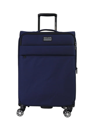 Soft Shell Luggage Navy / Check-In (Medium) / Soft Luggage PC 4030M NAVY Pierre Cardin 69cm Soft Water-Repellant MEDIUM Suitcase Spinner in Navy