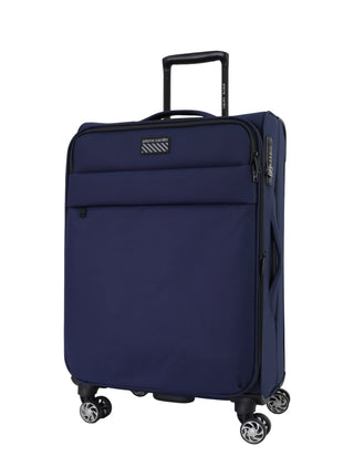 Soft Shell Luggage Navy / Check-In (Medium) / Soft Luggage PC 4030M NAVY Pierre Cardin 69cm Soft Water-Repellant MEDIUM Suitcase Spinner in Navy
