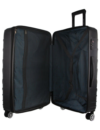 Hard Shell Luggage Black / Check-In (Medium) / Hard Luggage PC 3248M BLK Pierre Cardin 70cm MEDIUM Hard Shell Case in Black