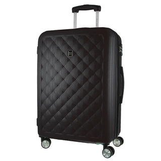 Hard Shell Luggage Black / Check-In (Medium) / Hard Luggage PC 3762M BLK Pierre Cardin 70cm MEDIUM Hard Shell Case in Black