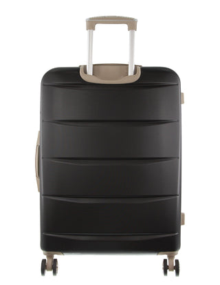 Hard Shell Luggage Black / Check-In (Medium) / Hard Luggage PC 3551M BLK Pierre Cardin 70cm MEDIUM Hard-Shell Suitcase in Black