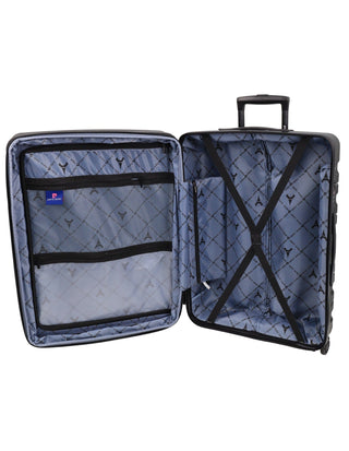 Hard Shell Luggage Black / Check-In (Medium) / Hard Luggage PC 3941M BLK Pierre Cardin 70cm MEDIUM Hard Shell Suitcase in Black