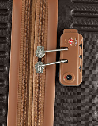 Hard Shell Luggage Chocolate / Check-In (Medium) / Polycarbonate (PC) PC 3937M CHOCO Pierre Cardin 70cm MEDIUM Hard Shell Suitcase in Chocolate