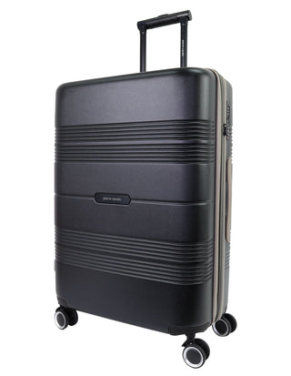Hard Shell Luggage Black / Check-In (Medium) / Hard Luggage PC 4031M BLK Pierre Cardin 70cm MEDIUM Travel Hard Shell Suitcase in Black
