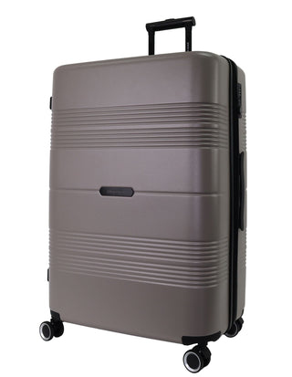 Hard Shell Luggage Taupe / Check-In (Medium) / Hard Luggage PC 4031M TAUPE Pierre Cardin 70cm MEDIUM Travel Hard Shell Suitcase in Taupe