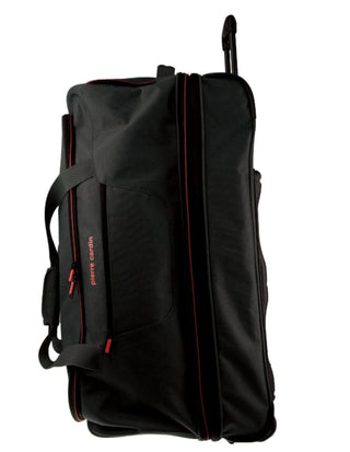 Trolley Case Black / Check-In (Medium) / Soft Luggage PC 3766 BLACK Pierre Cardin 72cm MEDIUM Soft Trolley Case in Black